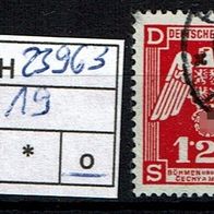 Los H23963: Böhmen & Mähren Dienst Mi.19, gest