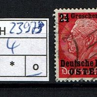 Los H23973: Generalgouvernement Deutsche Post Osten Mi. 4, gest