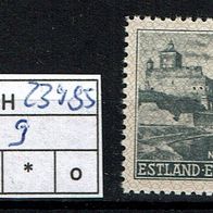 Los H23985: Estland Mi. 9 * * Oberrand