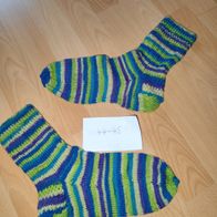 selbst gestrickte Strümpfe Socken Strickstrümpfe Größe 44 / 45