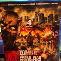 Blu-ray "Zombie World War Collection - 4 Filme" - Zombie-Horror - Neu & OVP- FSK 18