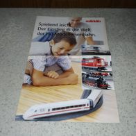Märklin Prospekt : Einstieg in die Welt der H0 Modelleisenbahn