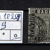 Los H18959: Baden Mi. 9, gest