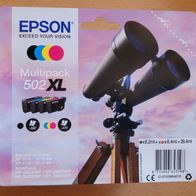Original Epson 502XL Multipack Fernglas Druckerpatronen C13T02W64010