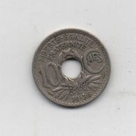 Münze Frankreich 10 Centimes 1926