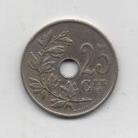 Münze Belgien. 25 Centimes 1926