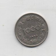 Münze Österreich 1000 Kronen 1924