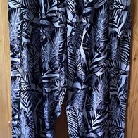 schwarz-weiße Sommerhose Gr. 36/38 (6014)