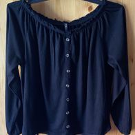 schwarzes Shirt Gr. M (6018)