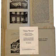 Buch Unsere Heimat von Dr. Fritz Kohls Grimmen 1931 Bilder Urkunden Geschichte