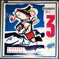 deutsch für jedermann 3, 23. bis 34. Lektion, Videovox Tecnic LP