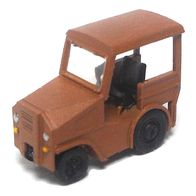 Pomßen DFZ 632 ´65,  Zugmaschine mit Dach, braun, Kleinserie, Ep3, C&F, Spur N