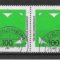 004) BRD/Bund 1994 Umweltschutz Mi. Nr. 1737 waagr. Paar gestempelt