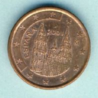 Spanien 1 Cent 2001