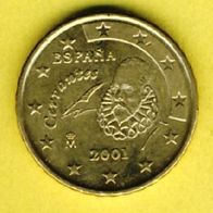Spanien 10 Cent 2001