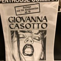 Giovanna Casotto - Beilage für Penthouse Comix 4 - Erotik-Comic - neu