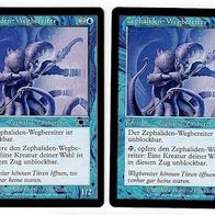 2x "Zephaliden-Wegbereiter", Common aus "Legionen", sehr wenig gespielt