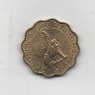 Münze Paraguay 50 Centimos 1953