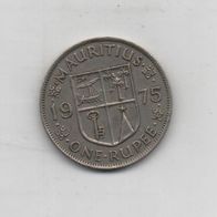 Münze Mauritius 1 Rupee 1975
