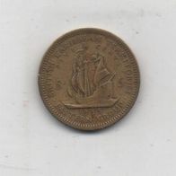 Münze British Caribean 5 Cent 1955