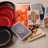 Skatspiele mit Zubehör