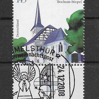 044) BRD/ Bund 2008 Kirche Mi. Nr. 2646 gestempelt