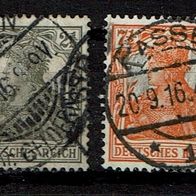 Los H21001: Deutsches Reich Mi. 98/100, gest
