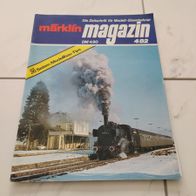 Märklin Magazin * * Einzelheft 4/82