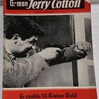 Jerry Cotton (Bastei) Nr. 368 * Er raubte 13 Kisten Gold* RAR