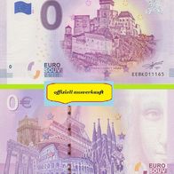 0 Euro Schein Trencin EEBK 2019-1 Fehldruck offiziell ausverkauft Nr 11081