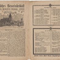 Zeitung-Evangelischer-Hausfreund Juni Juli 1918 Nr.:2, 7 Jahrgang mit Verlustliste