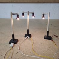 Bahnhofslampen Konvolut