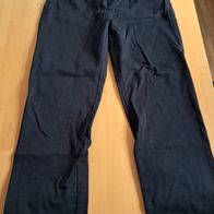 Schwarze Jeans, Gr. 21, gerade Bein