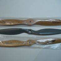 2 Holz Propeller EM-Prop 2-Blatt, 13,0 x 6,0 + 1 APC-2 13X6,5EP