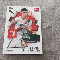 Topps Match Attax Bundesliga 2025/26 Nr. 23 Mert Kömür (FC Augsburg)
