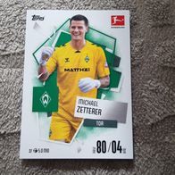 Topps Match Attax Bundesliga 2025/26 Nr. 37 Michael Zetterer (SV Werder Bremen)