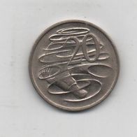 Münze Australien 20 Cent 1975