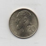 Münze Zypern 20 Cent 2004