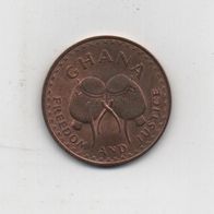 Münze, Ghana 1 Pesewa 1967