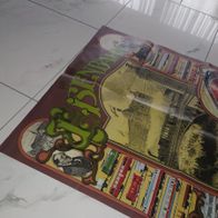 Trix Faltblatt , Poster "Die Welt der Eisenbahn"