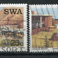 SW071 Südwestafrika 611-12 gestempelt o 1,70 M€