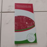 Festkalender 2006 125 Jahre Schmalspur Dampf Sachsen