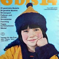 Kindermode "6 bis 14" 1977-02 Zeitschrift DDR