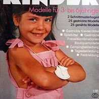 Kindermode "3 bis 6" 1981-01 Zeitschrift DDR