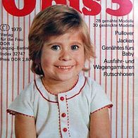 Kindermode "0 bis 3" 1979 Zeitschrift DDR