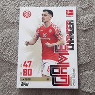 Topps Match Attax Bundesliga 2025/26 Nr. 193 Paul Nebel (1. FSV Mainz 05) GAME CHANGE