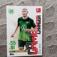 Topps Match Attax Bundesliga 2025/26 Nr. 198 Jonas Wind (VFL Wolfsburg) GAME Changer