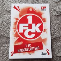 Topps Match Attax Bundesliga 2025/26 Nr. 245 Vereinslogo (1. FC Kaiserslautern)