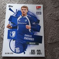 Topps Match Attax Bundesliga 2025/26 Nr. 293 Marcus Mathisen (1. FC Magdeburg) DEBUT