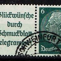 Los H21652: Deutsches Reich Mi. W 82, gest